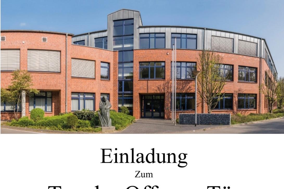 Einladung Tag der offenen Tür